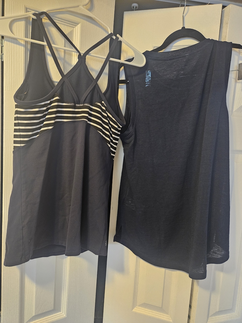 Athleta Navy Tank Top Duo- Medium - Picture 7 of 8